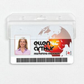 Quick-Scan ID Badge Holder (Blank)